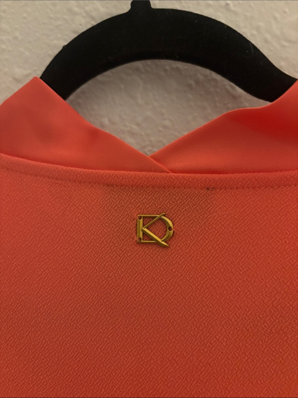 Donna Karan Coral Cap-Sleeve Blouse - Picture 3 of 3